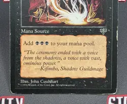 MTG Dark Ritual- DAMAGED -Mirage Magic the Gathering Card #116 - Image 4