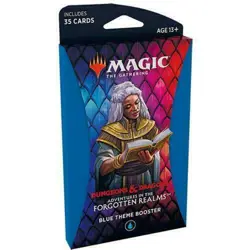 MTG DD Adventures in the Forgotten Realms Blue Theme Booster Set 35 Cards - Image 1