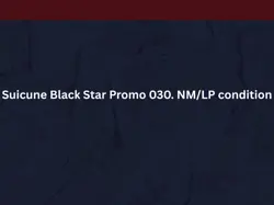 Pokemon Suicune Black Star Promo Card 030 2005 Nintendo NM/LP (CS) - Image 2