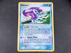 Pokemon Suicune Black Star Promo Card 030 2005 Nintendo NM/LP (CS) - Image 4