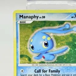 Pokemon TCG Manaphy Diamond & Pearl 9/130 Holo Holo Rare Card HP - Image 2