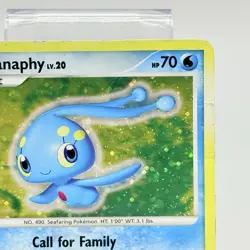 Pokemon TCG Manaphy Diamond & Pearl 9/130 Holo Holo Rare Card HP - Image 3