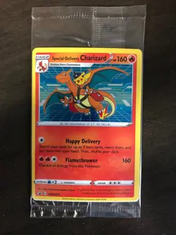 “SEALED”Special Delivery Charizard SWSH075 SWSH: Sword & Shield Promo Cards Holo - Image 1