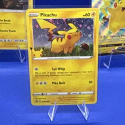 Pokemon Promo Holo Card Lot - Detective Pikachu, Pikachu, Pikachu V - 3 Cards - Image 4