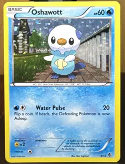 Pokemon Pokemon TCG Oshawott 004/012 McDonald's 2011 Promo Holo Card - Image 1