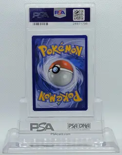 Pokemon CRIMSON INVASION LUSAMINE #110 FULL ART HOLO FOIL CARD PSA 8 NM-MT #* - Image 3