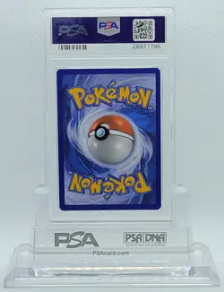 Pokemon CRIMSON INVASION LUSAMINE #110 FULL ART HOLO FOIL CARD PSA 8 NM-MT #* - Image 4