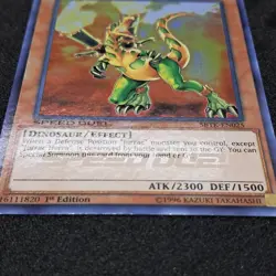 Jurrac Herra SBTK-EN025 1st Edition Super Rare NM Near Mint Yu-Gi-Oh! Card - Image 4