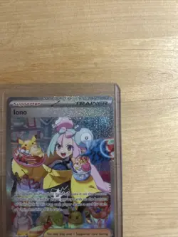 Pokemon TCG Paldea Evolved Iono Full Art Holo Card 269/193 Special Illustration - Image 3