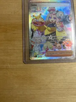 Pokemon TCG Paldea Evolved Iono Full Art Holo Card 269/193 Special Illustration - Image 5