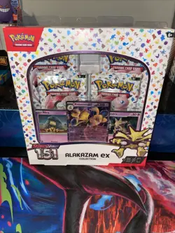 Pokemon Scarlet & Violet 151 Alakazam EX Collection Box New Factory Sealed 🔥 - Image 2