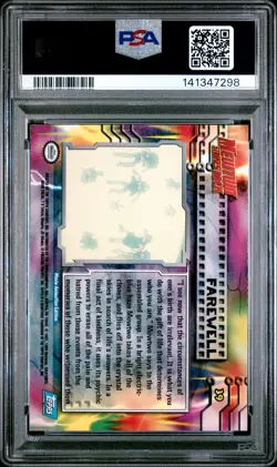 1999 TOPPS POKEMON THE MOVIE EDITION FAREWELL #39 MOVIE EDITION PSA 7 - Image 2