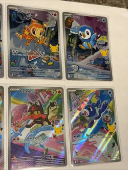 Pokemon First Partner Illustration Collection Promos MEP 40-45 - Image 3