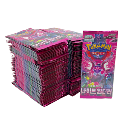 Lot of (119) Pokemon TCG Korean Night Wanderer SV6a Booster Packs SEALED NEW - Image 1