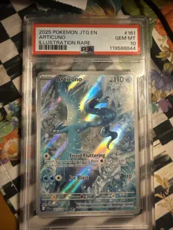 Articuno 161/159 PSA 10 MINT Illustration Rare SV Journey Together Pokemon - Image 1