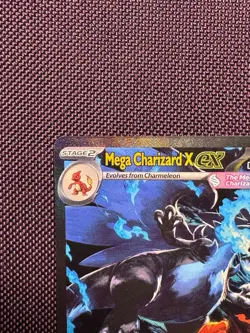 Mega Charizard X EX SIR 125/094 Phantasmal Flames English Pokemon TCG Pack Fresh - Image 3