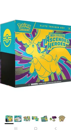 Pokemon TCG Ascended Hereos Sealed Etb - Image 1