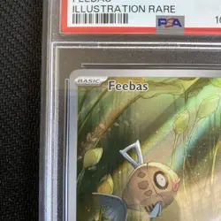 Pokemon TCG Feebas 198/191 Illustration Rare, Surging Sparks PSA 10 - Image 2