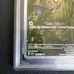 Pokemon TCG Feebas 198/191 Illustration Rare, Surging Sparks PSA 10 - Image 5