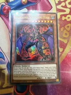 YuGiOh! - Phantasmal Summoning Beast MP25-EN156 Ultra Rare 1st Edition Near Mint - Image 1