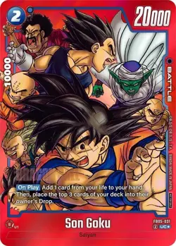 Dragon Ball Fusion World Limited Pack MANGA 01 Son Goku FB05-031 Alt Art / Promo - Image 3