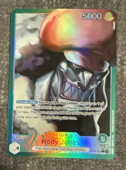 Hody Jones (Parallel) OP06-020 L Wings of Captain - ONE PIECE English - Image 1