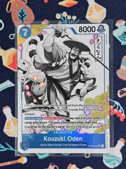 One Piece TCG - Kouzuki Oden Alt SR English - ST22-005 - ST22 Ace & Newgate Foil - Image 1
