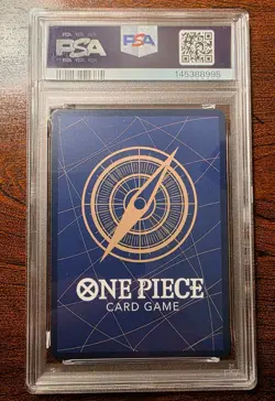 PSA 9 Luffy OP13-118 Manga Alt Art Carrying on His Will ONE PIECE JAP UK Seller - Image 2