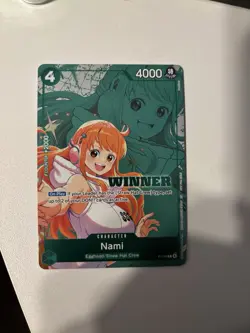 Winner Nami - One Piece TCG P-102 Tournament Pack 2026 Vol 2 - Image 1