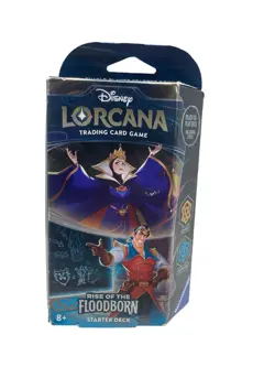 Rise of the Floodborn Starter Deck-Disney Lorcana: Amber and Sapphire Rd Descp: - Image 1