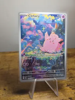Lillie's Clefairy ex Special Illustration Rare Holo Sv09 184/159 Pokemon - Image 3
