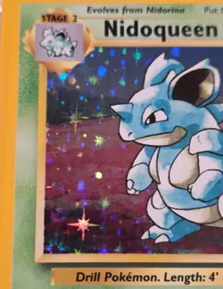 Nidoqueen Holo Jungle 7/64 Vintage WOTC Pokemon Card 1999 Never Played With - Image 2
