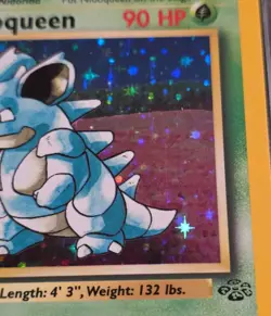 Nidoqueen Holo Jungle 7/64 Vintage WOTC Pokemon Card 1999 Never Played With - Image 3