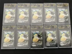 Lot of 10 2023 Pokemon Chinese Snorlax V OCD 9.5 GEM MINT Graded Cards AL04 - Image 1