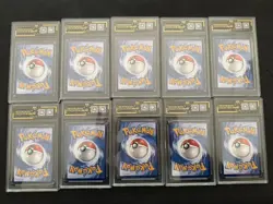 Lot of 10 2023 Pokemon Chinese Snorlax V OCD 9.5 GEM MINT Graded Cards AL04 - Image 2