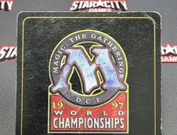 MTG Kjeldoran Outpost (Janosch Kuhn - SB)- DAMAGED -1997 WCD Magic Card - Image 5