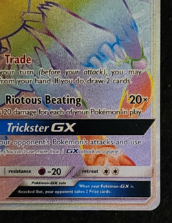 2017 Pokemon Shining Legends Zoroark GX Full Art Secret Rare Card #77/73 EX-NM - Image 4