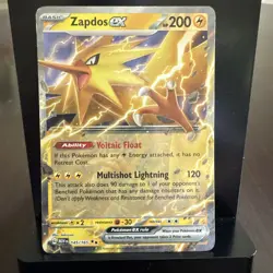 Pokemon TCG - 151 (Mew) - Zapdos ex 065/165 - NM Card - Image 1