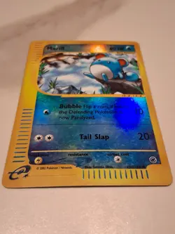 Marill 130/165 Expedition Reverse Holo Common Card NM-LP DING LOOK AT PICS - Image 2