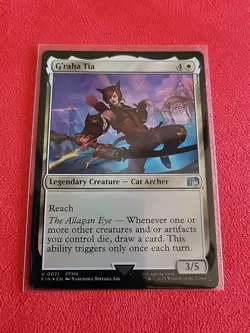 G'raha Tia Final Fantasy MTG Universe Beyon Foil FIN 0021 Legendary Creature - Image 1