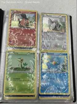 Pokemon TCG Multicolor Trading Cards And 3-Ring Binder Mixed Lot - Image 2