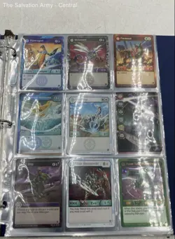 Pokemon Boltund V And Luxio Mixed TCG Trading Cards Game With Binder Case Lot - Image 5
