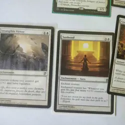 Lot of 6 MtG White Cards (A): 2 Rare or Higher +4 quality common/uncommon - Image 3