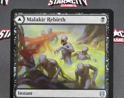 MTG Malakir Rebirth- DAMAGED -Zendikar Rising Magic the Gathering Card #111 - Image 3