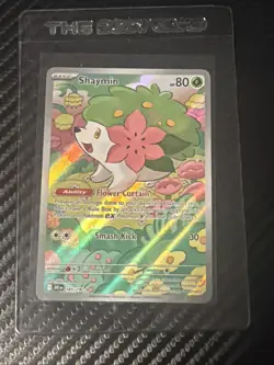 Pokemon TCG Shaymin Illustration Rare Card 185/182 Sv10: Destined Rivals - Image 2