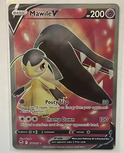Mawile V 178/195 Silver Tempest Full Art Ultra Rare Pokemon Card - Image 1