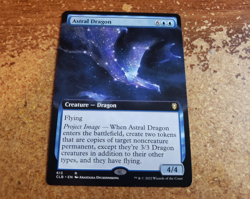Astral Dragon (Extended Art) - Baldur's Gate Commander - MTG Near Mint - Image 1