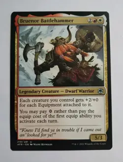 Bruenor Battlehammer Adventures in the Forgotten Realms NM Regular - Image 1