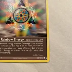 POKEMON EX Dragon Frontiers NM UNC NON-holo Special 88 delta RAINBOW ENERGY card - Image 5