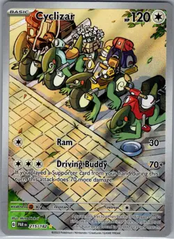 Cyclizar 215/182 SV04: Paradox Rift - Pokemon Card - NM - Image 1